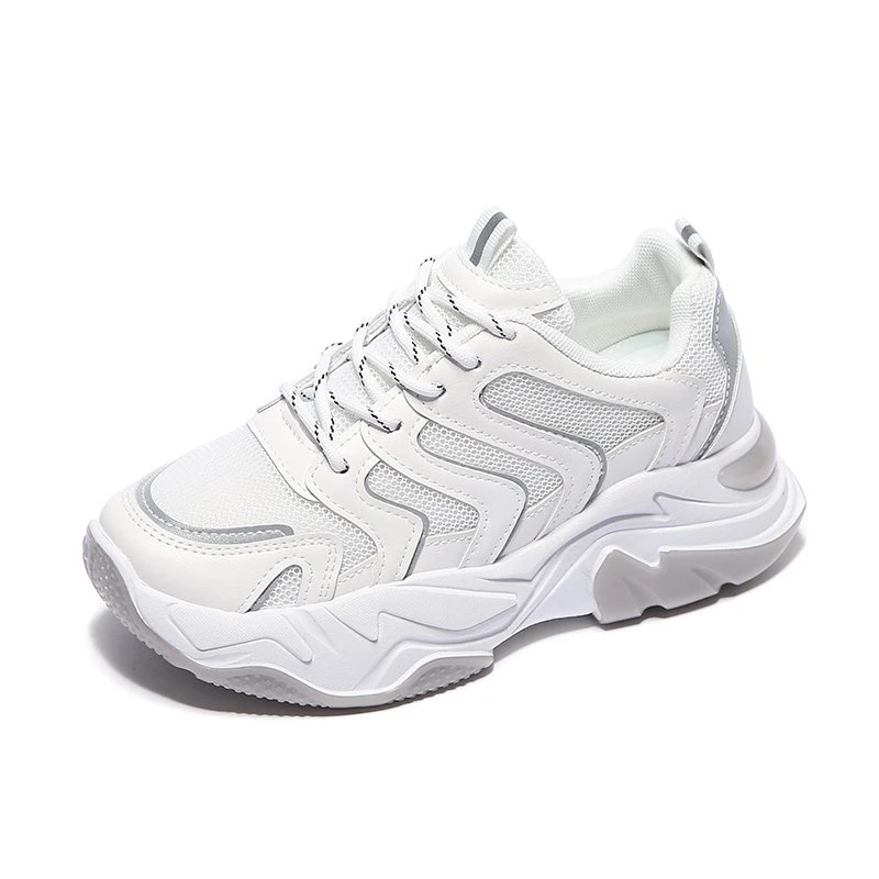 

Women Chunky Sneakers Fashion Old Dad Shoes Brand Designers Woman Platform Mesh Breathable Casual Shoes Ladies 2020 Autumn