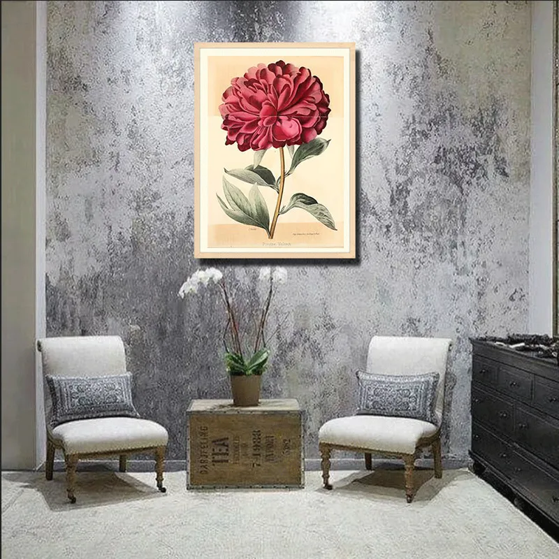 

5d diy diamond painting red flower diamond embroidery diamond embroidery handmade cross stitch kit christmas