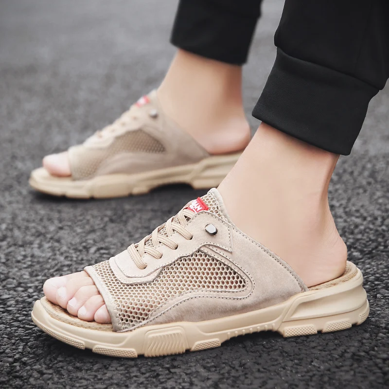 

Sandal Shoe Men Sandals Summer Mens Men Outdoor Gladiator Hollow Breathable Beach Sandalhas Shoes Sandale De Plage Sandal