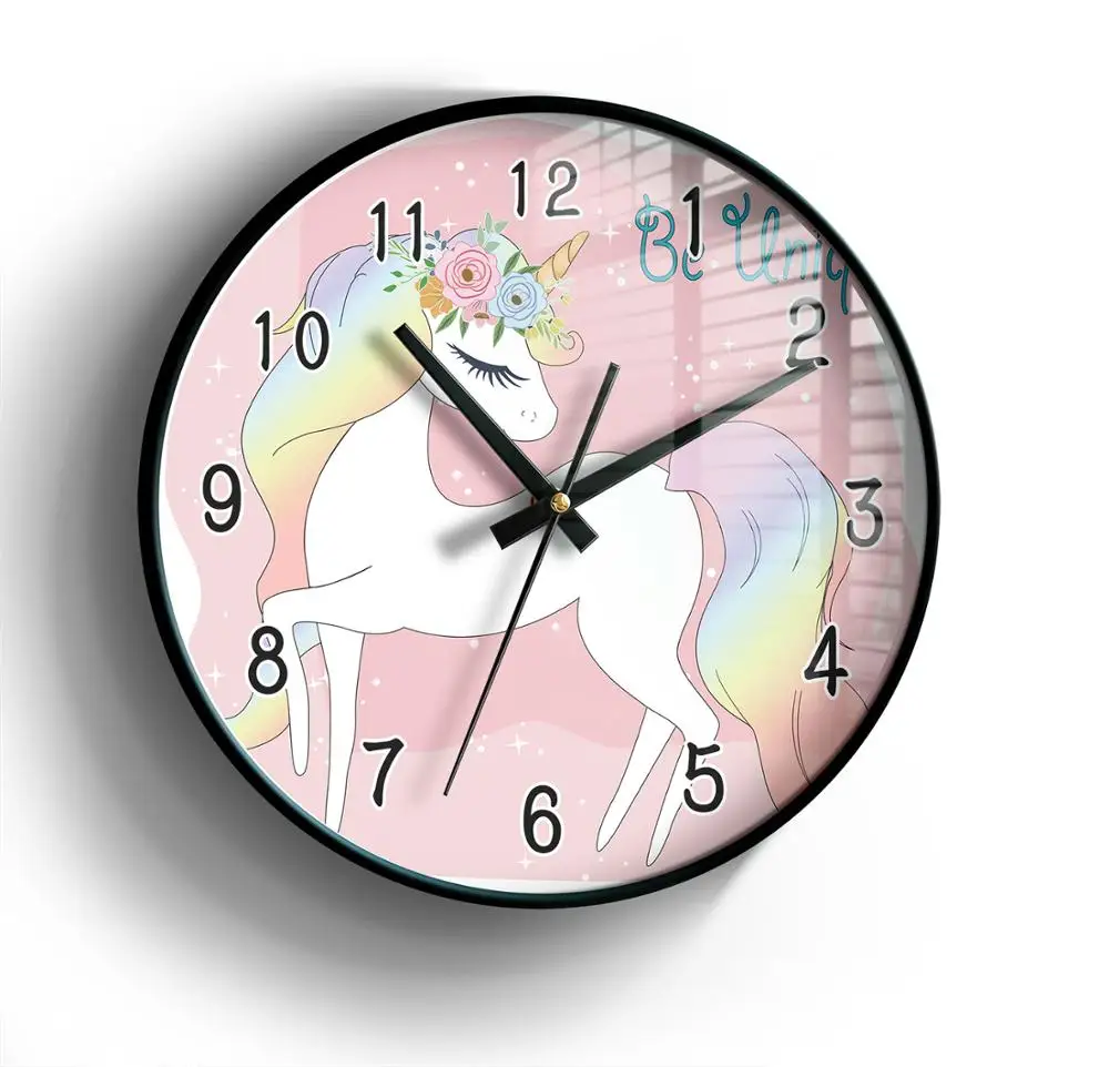 Настенные часы в скандинавском стиле бесшумные пластиковые украшения для дома