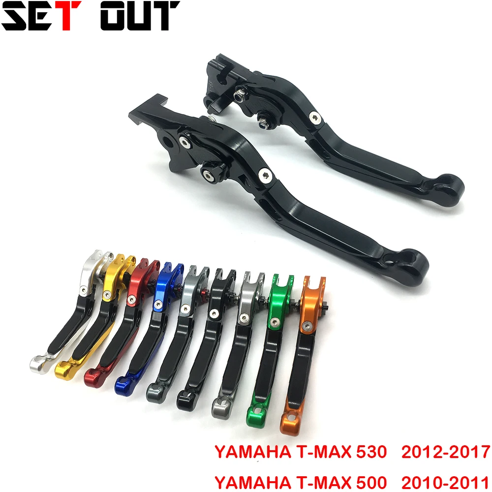 

Мотоциклетные аксессуары, Короткие Рычаги тормозной муфты для YAMAHA T MAX 530 TMAX 530 2012-2016 T MAX 500 TMAX 500 2010 2011
