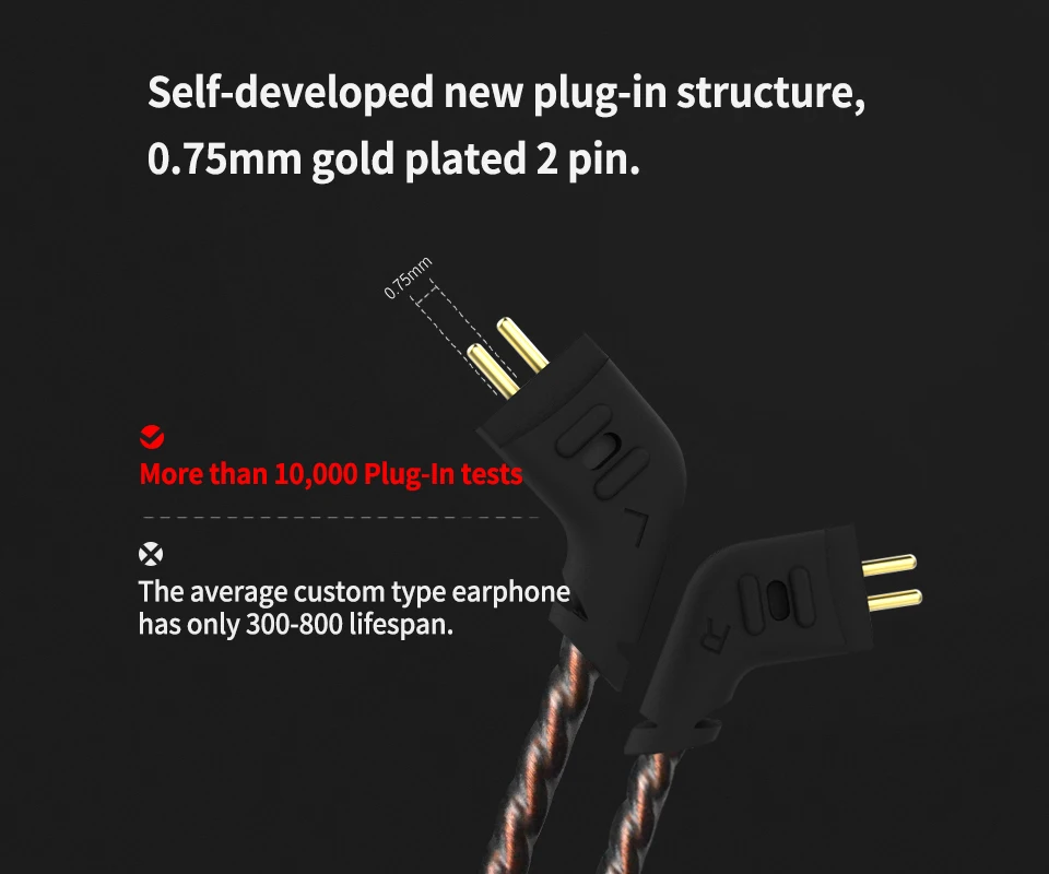 KZ ZS10 4BA с динамическим гибридным наушником в ухо, HIFI DJ Monito, спортивные наушники для бега, 5 приводных устройств, гарнитура, вкладыши KZ AS10 KZ ZSN