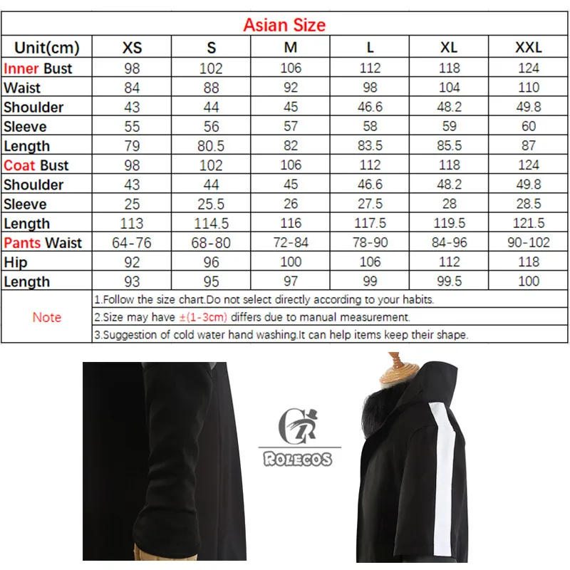 

ROLECOS Rimuru Tempest Cosplay Costume Anime Tensei shitara Slime Datta Ken 2nd Season Cosplay Costume Men Outfits Halloween