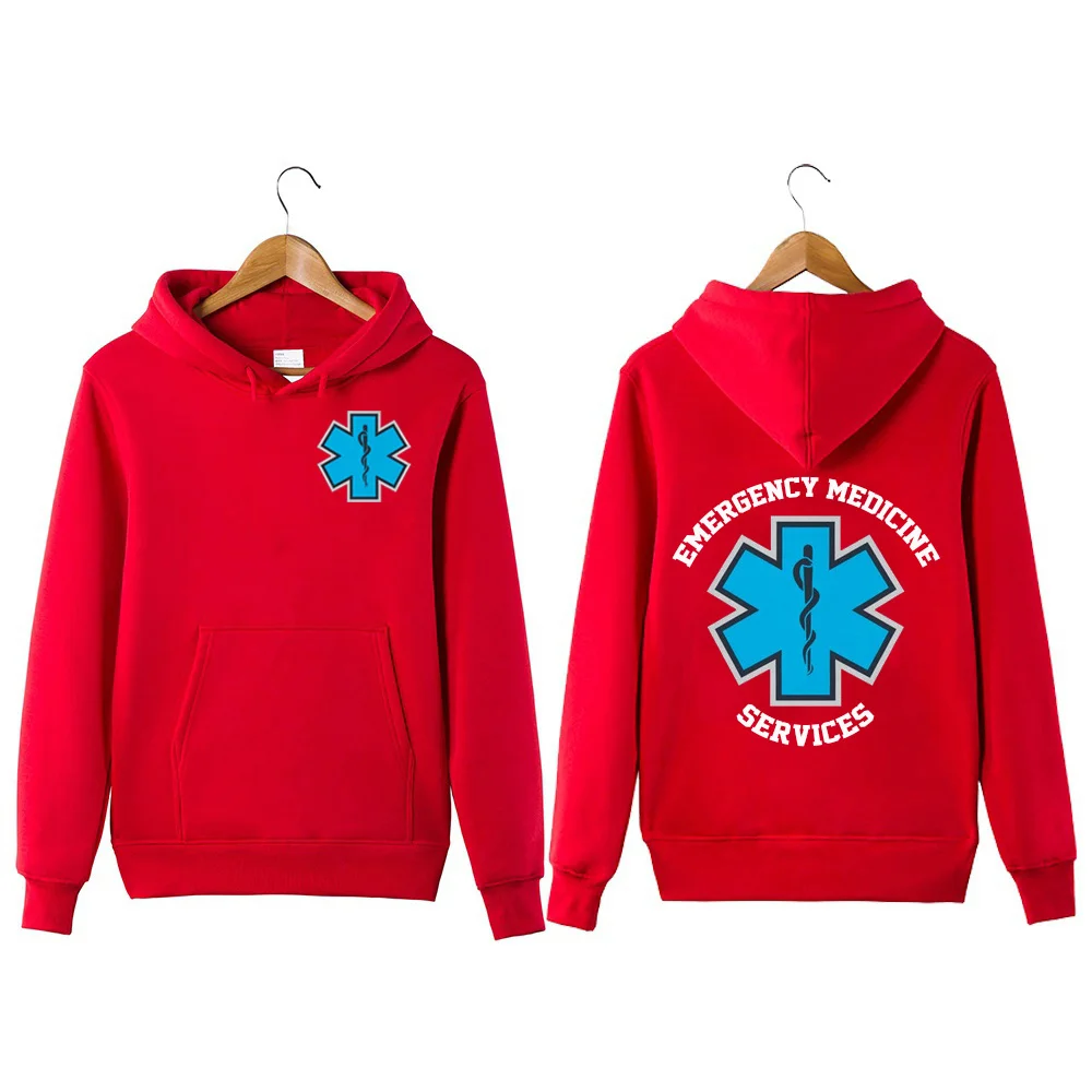 Медицинской помощи в чрезвычайных ситуациях худи EMS пуловер Толстовка | Мужская