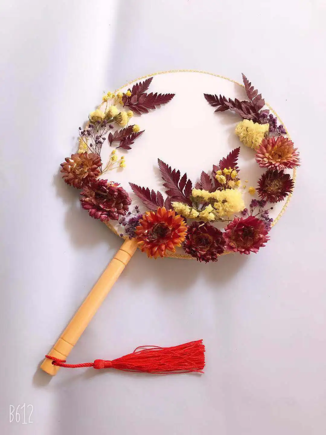 Веер вечной группы цветов сушеный цветок Материал Пакет сделай сам ручной работы