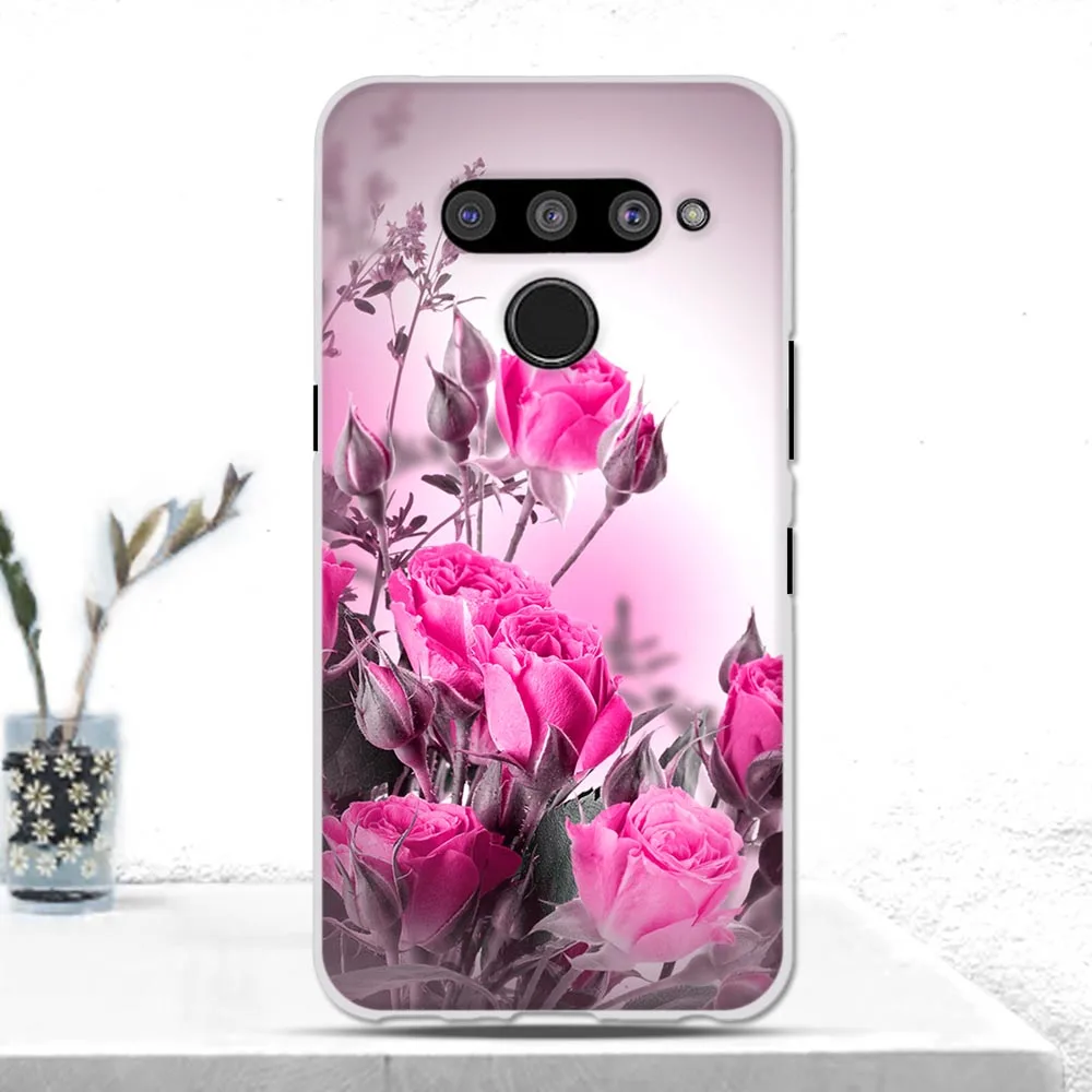 Чехол для телефона LG V50 ThinQ 5G мягкий силиконовый чехол из ТПУ | Мобильные телефоны