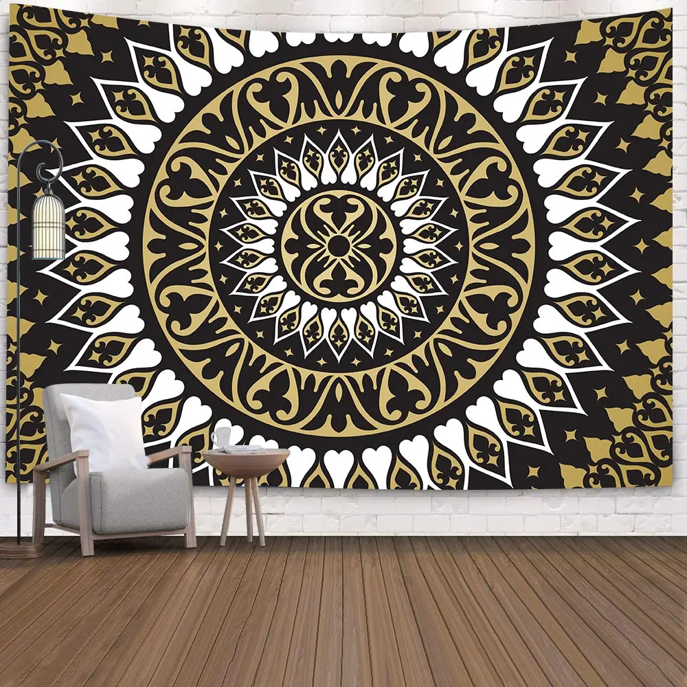 Simсант МАНДАЛА ГОБЕЛЕН в стиле бохо индийский хиппи искусство настенные