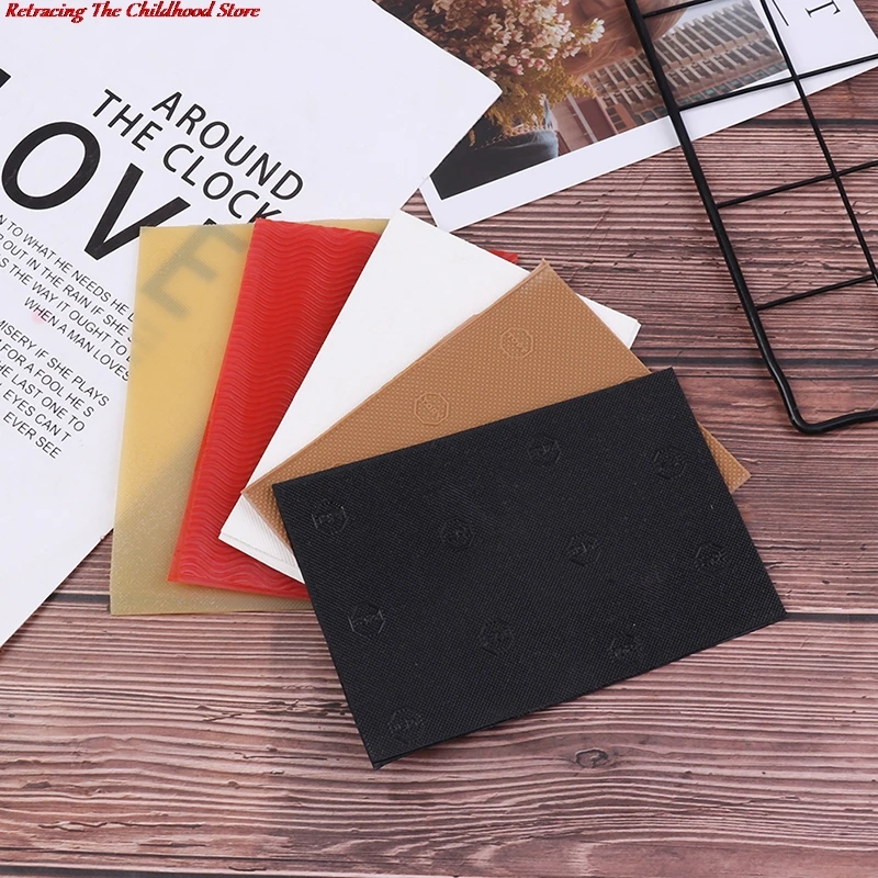 

Doll Shoes Sole Material 2mm Thick DIY Making Dolls Shoes Accessories Handmade Cowhide Sole Kids Toys Birthday Gifts 12.5*9.5cm