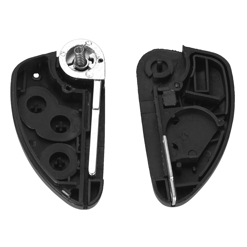KEYYOU для Alfa Romeo 147 156 166 GT ключ 3 кнопки откидной складной Uncut SIP22 лезвие замена пульта