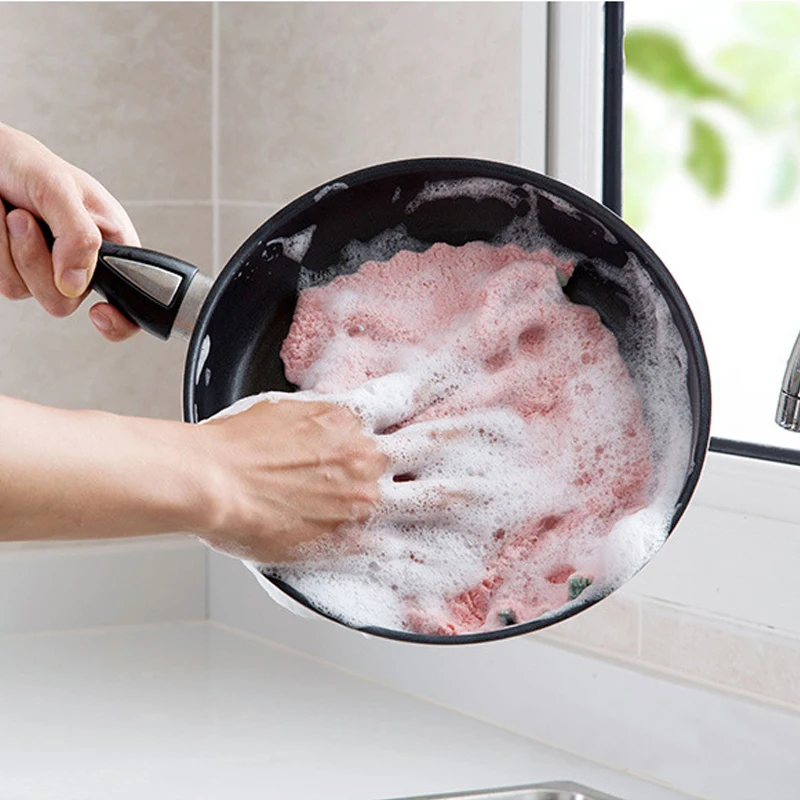 1/10 шт. супервпитывающая ткань из микрофибры для кухонных блюд|Чистящие салфетки|