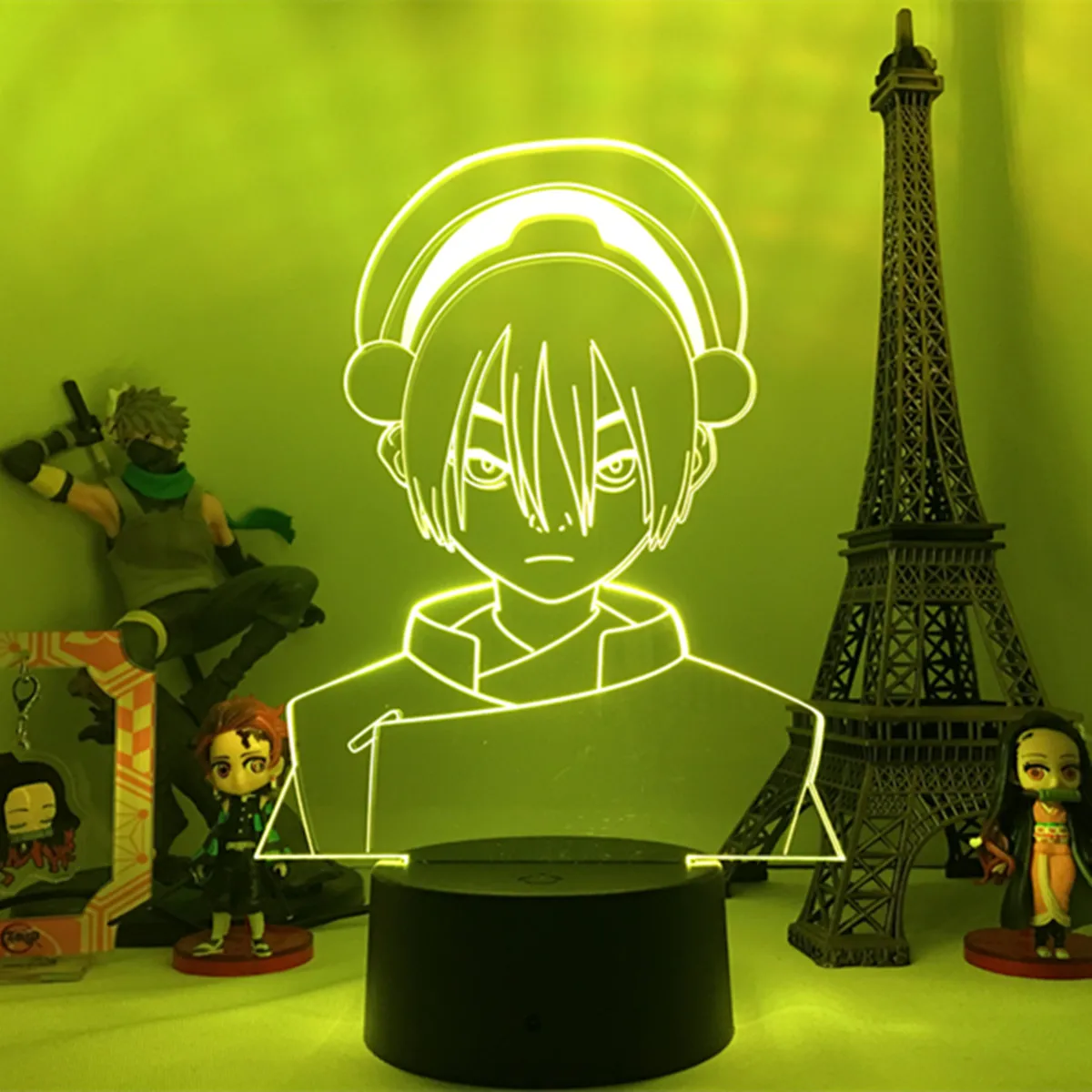 3D лампа Аватар Легенда Об Аанге Тоф Бей Фонг для Декор дома подарок на день