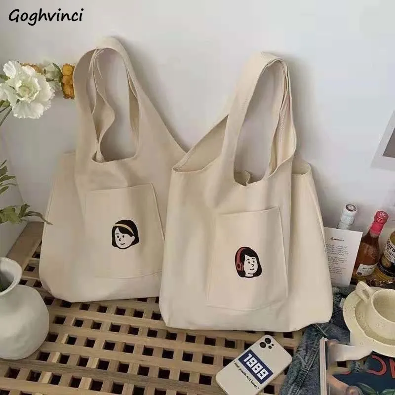 

Карманные вместительные сумки для покупок Mori-girls, женская школьная Холщовая Сумка через плечо, Портативная сумка-шоппер, маленькие сумочки ...