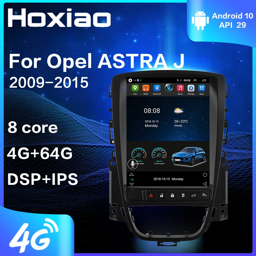 Автомагнитола мультимедийный видеоплеер для Opel ASTRA J 2009 2010 2011 2012 2013 2014 2015 GPS