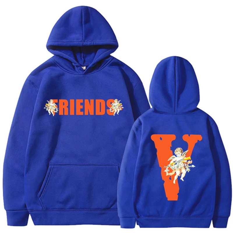 

2021 Men's Hoodie Top Sweatshirt Mujer Women's American Brand Harajuku Hip Hop Friends Streetwear