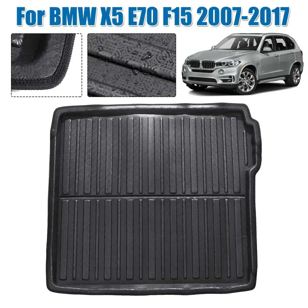 Напольный коврик для багажника водонепроницаемый анти занос удар защита