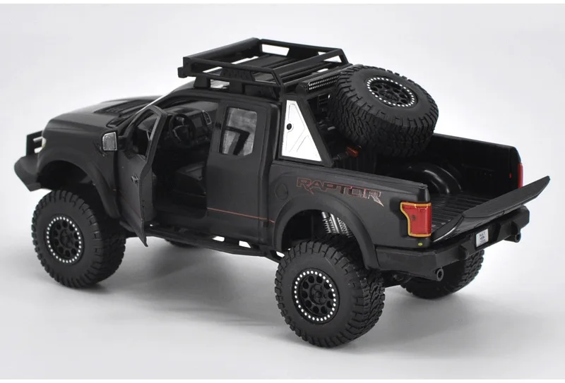 Оригинальный 1:24 красный F150 SVT Raptor грузовик модели автомобилей литье под