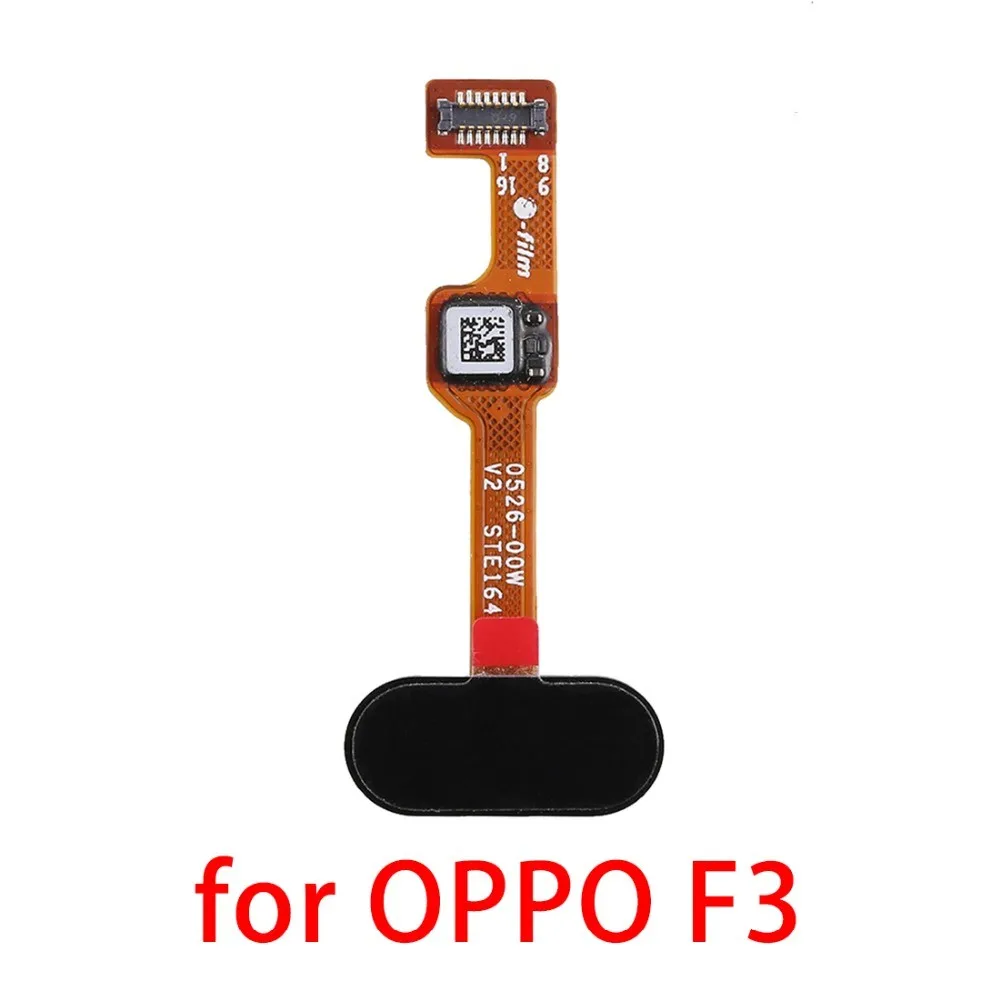 Для OPPO F3 датчик отпечатков пальцев гибкий кабель для F3|Шлейфы мобильных