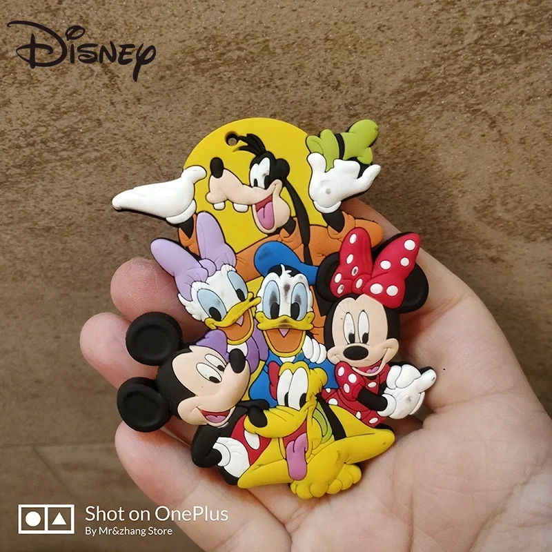 

Магнит для холодильника Disney, Микки Маус, Русалка, принцесса, мультяшный мягкий клей, наклейка для холодильника, магнитный сувенир для холоди...