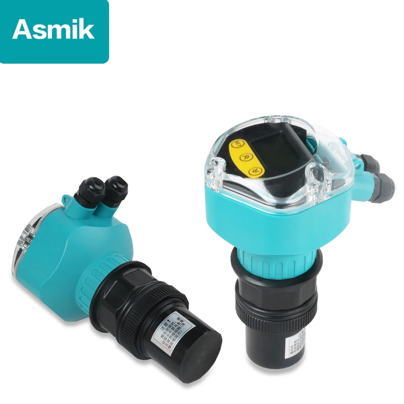 

Asmik smart ultrasonic liquid level sensor water tank level sensor
