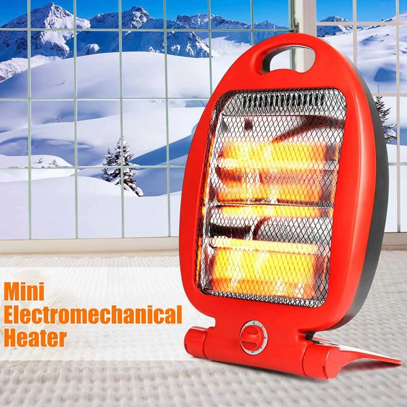 Adjustable Portable Electric Heater Home Desk Fan Winter Small Table with EU Plug | Бытовая техника