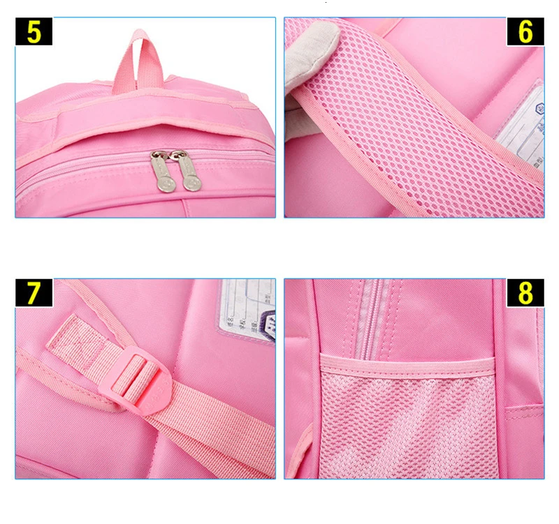 Комплект из 2 предметов школьные рюкзаки с рисунками мультфильмов 6 колесиков