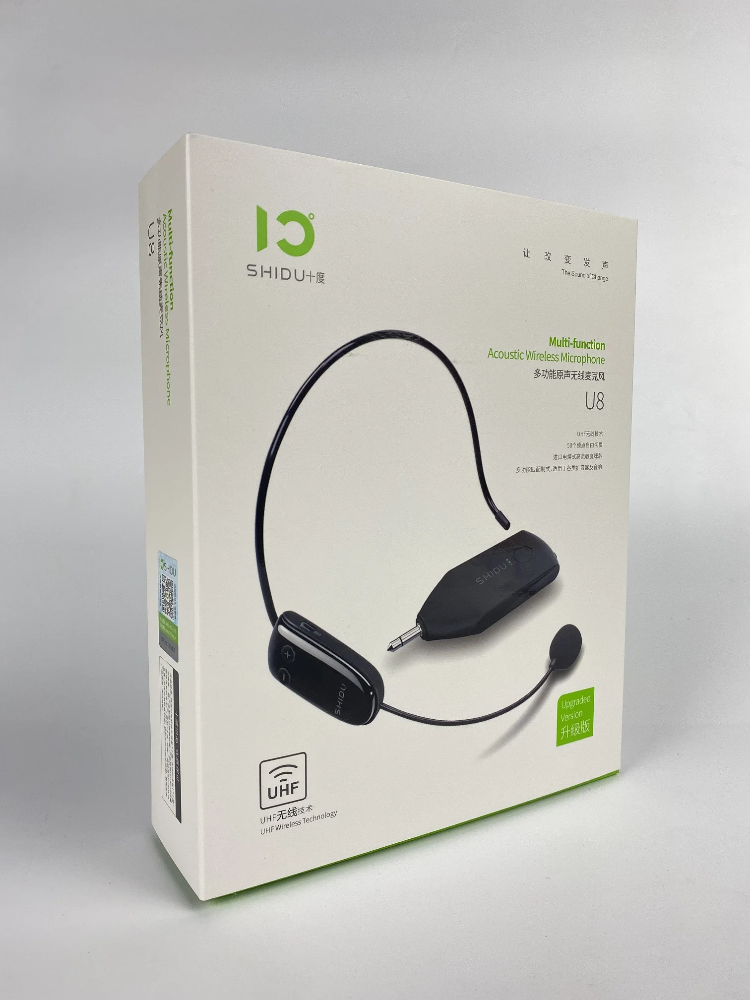 Профессиональный UHF микрофон беспроводной портативный конденсаторный