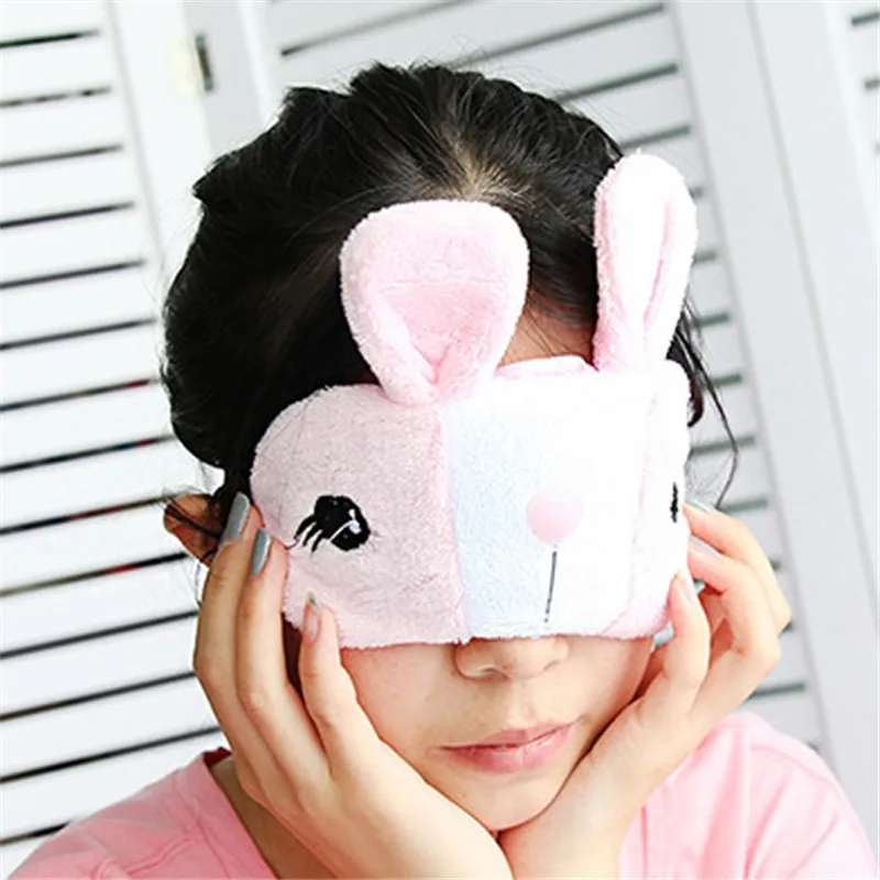 1 шт. расслабляющие милые кроличьи спящие глаза глубокие маски для сна маска глаз