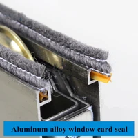 10m 3x 9mm window gap sealing strip filler sliding door nylon pile brush seal tape dust excluder for cabinets wardrobes hardware