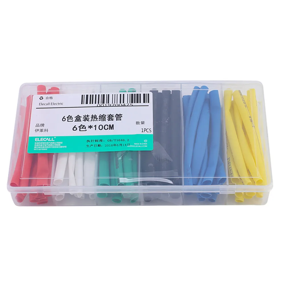 ELECALL 60 шт. термоусадочная трубка нагрева термоусадочные трубки пленка Обёрточная