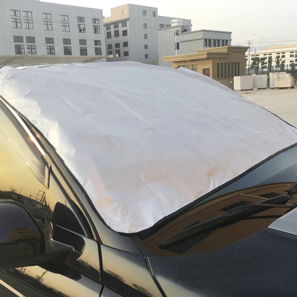 

Car Sunshade Cover Exterior Peotector Four Season Universal Dustproof Sun Shade Anti-UV Outdoor Covers Snow Ice Hail Waterproof
