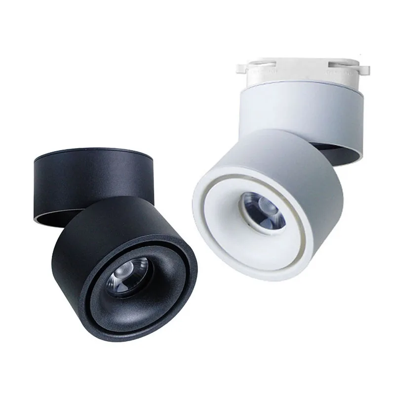 

Surface Mounted or Rail dimmable Ceiling Downlight 85-265v 7W 10W 15W LED Ceiling Spot Lights for Kitchen Living room Decor
