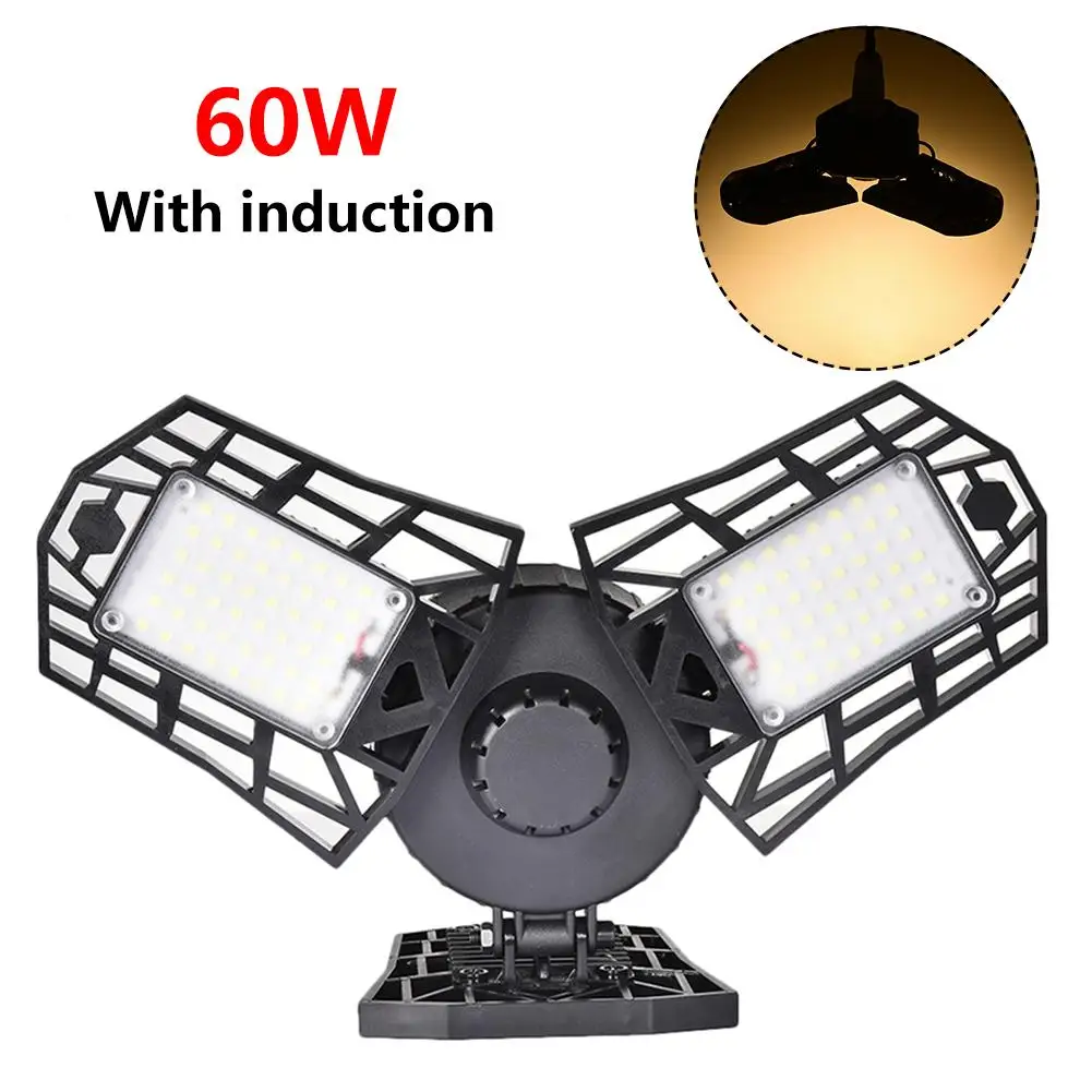 

Промышленный светильник ing 60W Светодиодный светильник гаража AC 85-265V потолочный светильник водонепроницаемый IP65 светодиодный светильник вы...