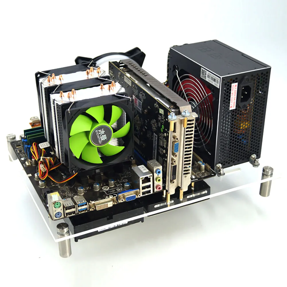 ITX MATX ATX пк открытая воздушная рамка тестовая настольная материнская плата Overclock