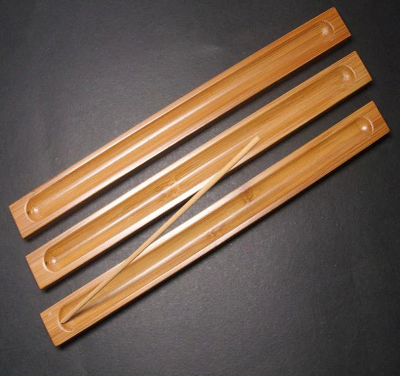 Новинка 1 шт. палочка из бамбукового материала тарелка для благовоний держатель