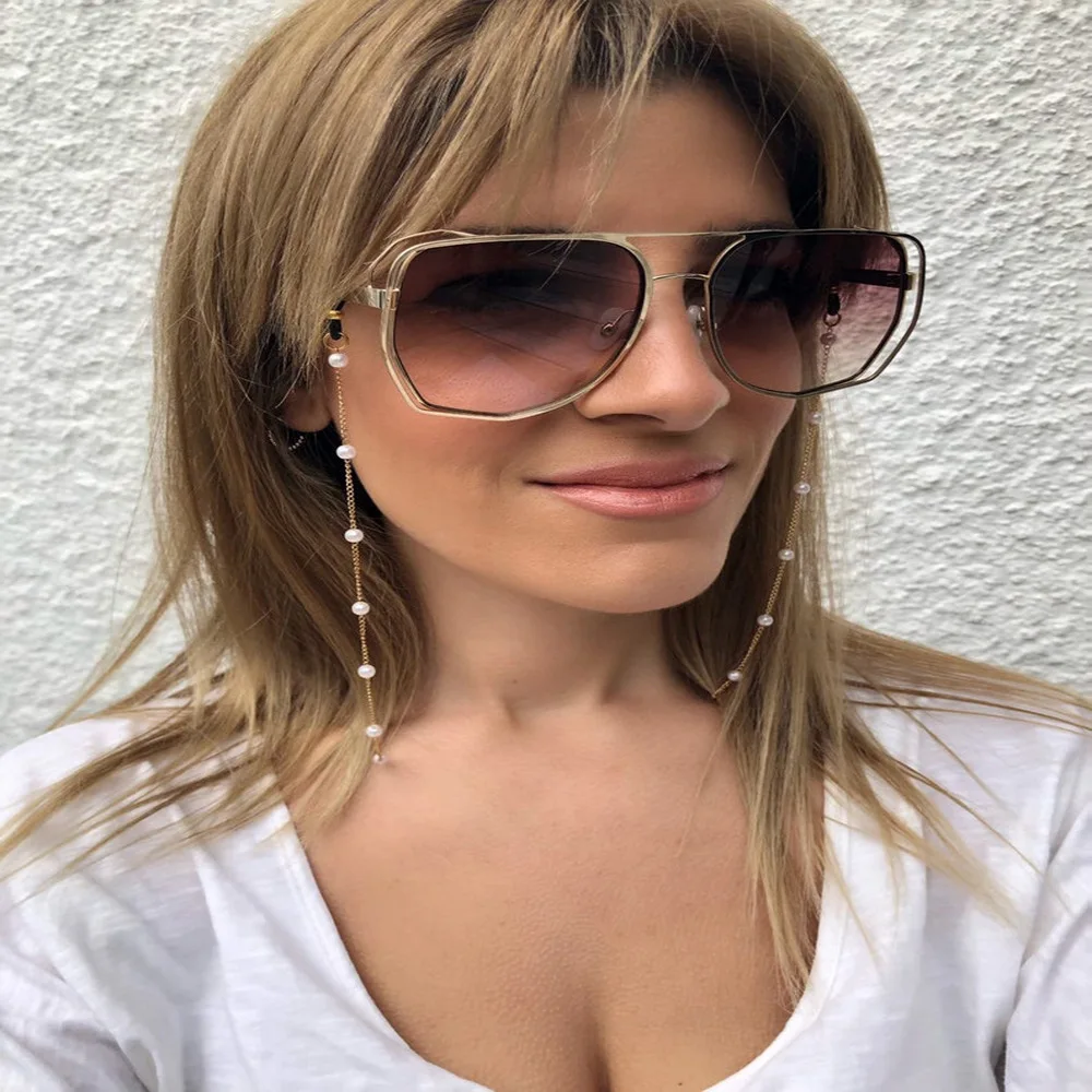 

Новинка 2020, нескользящая дизайнерская цепочка, Модные Простые индивидуальные очки, ювелирные изделия, женские подарки для вечеринок