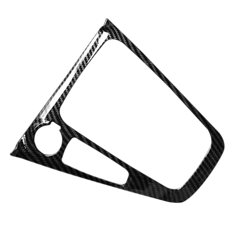 

for Ford Focus 2015-2018 MK3 ST Carbon Fiber ABS Inner Center Console Gear Shift Panel Cup Holder Cover Trim LHD