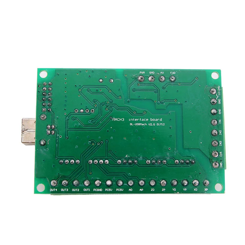 Maxgeek MACH3 ЧПУ коммутационная Плата USB 100 кГц 5 осевой Интерфейс драйвер движения