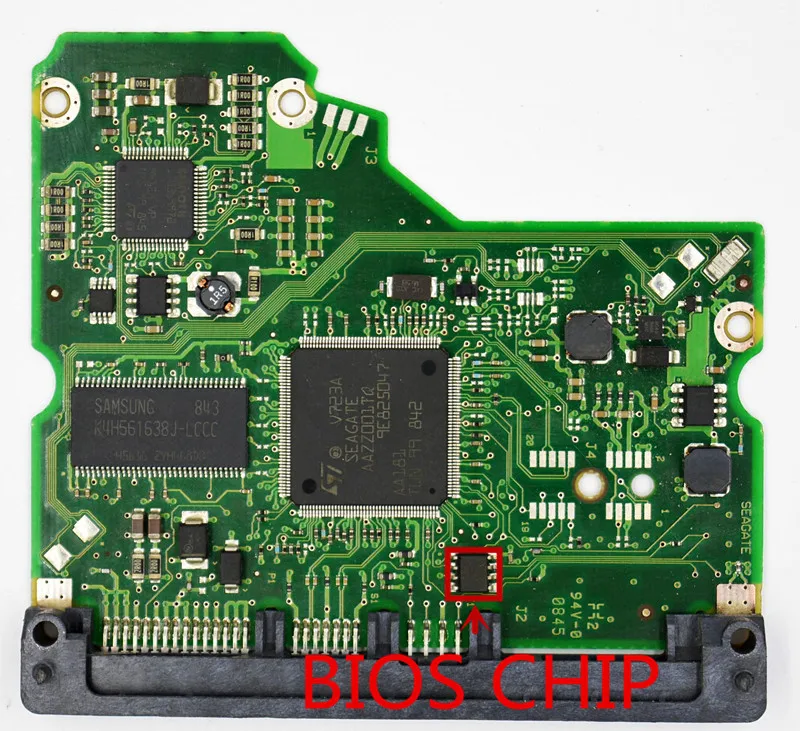 hard drive parts PCB logic board printed circuit 100512588 REV A for Seagate 3.5 SATA hdd data recovery repair | Компьютеры и офис