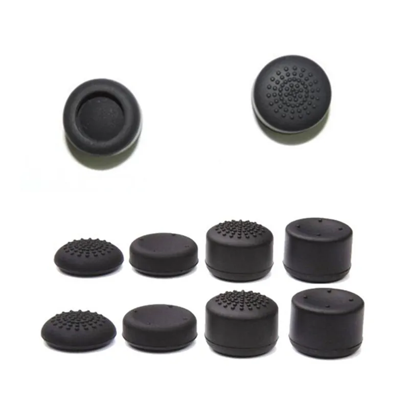 Soft Silicone Thumb Grip Stick Cap Cover For Sony Play Station 4 Pro PS4 PS 5 Accessory Heightened Anti-Slip Case | Электроника