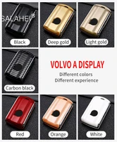 abs car remote key case cover protection shell for volvo xc40 xc60 s90 xc90 v90 2017 2018 t5t6 t8 2015 2016 keychain accessories
