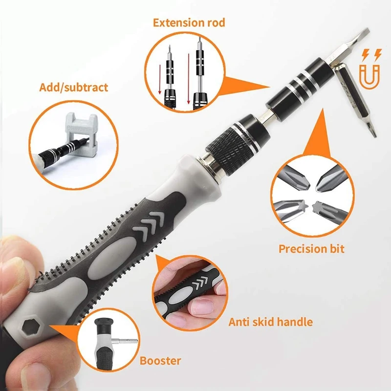 130 в 1 Набор прецизионных отверток Мини Профессиональный netic ремонт электроники