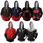 Толстовка Наруто с капюшоном 4-й 7-й Хокаге удзумаки Учиха Саске хатакэ Какаси утутутуки на молнии пальто Топы тонкие толстовки Свитшот