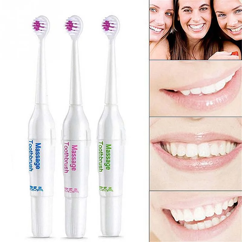 

Battery Powed Electric Toothbrush with 3 Brush Heads Oral Hygiene Health Products BFC996