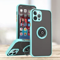 finger ring stand vehicle magnetic holder bracket phone case for iphone 13 12 mini 11 pro x xr xs max se2 7 8 plus back cover