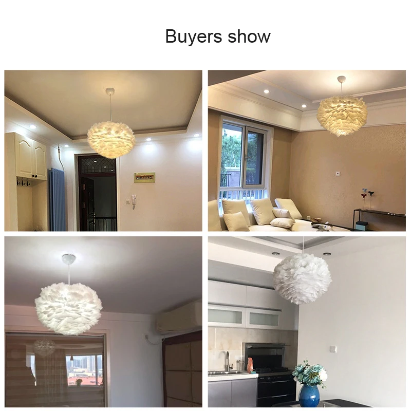 

Led Home Decor Vertigo Plafondlamp Hanglampen Cloud Feather Pendant Lights Lampara Techo Infantil Princess Bedroom Lustre Salon