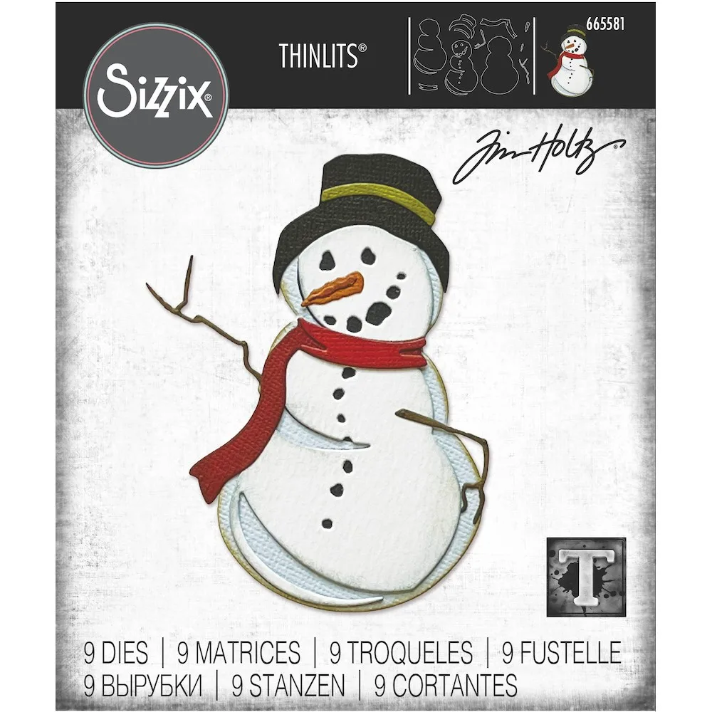

New MR. FROST Thinlits Dies Metal Cutting Dies Scrapbook Diary Decoration Stencil Embossing Template DIY Greeting Card Handmade