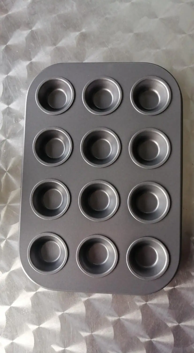 1 шт. формы для выпечки кексов форма с 6/12 отверстиями антипригарная посуда лотки