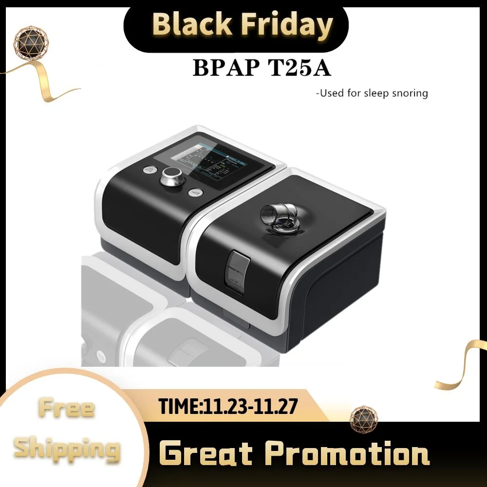 

BPAP T-25A Bi-Llevel CPAP with Full Face Mask Or Nasal Mask Humidifier for Sleeping and Snoring Sleep Anea Syndrome