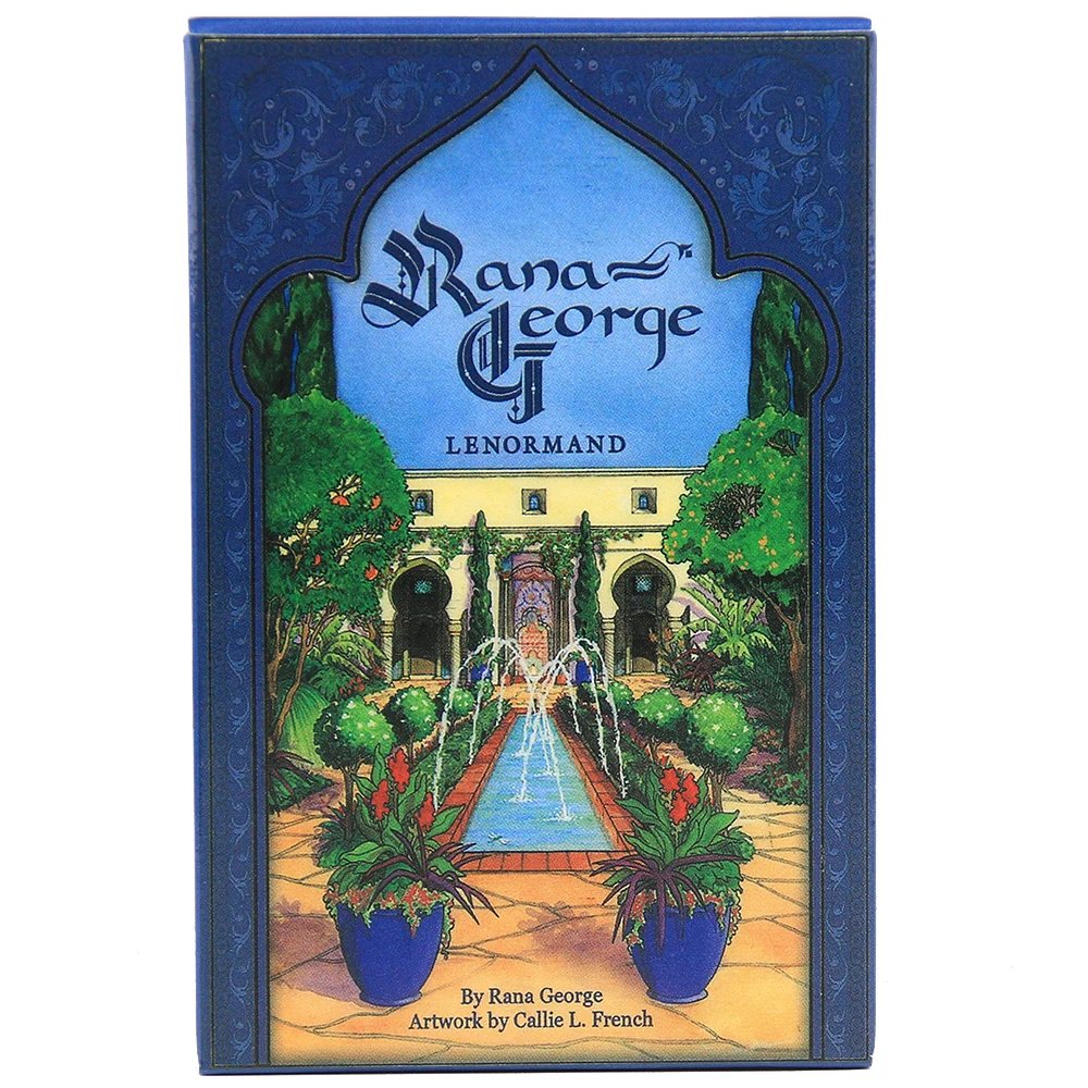 

Rana George Lenormand Oracle Cards Fortune Telling Divination Game Family Leisure Party Tarot Cards Deck Gift With PDF Guidebook