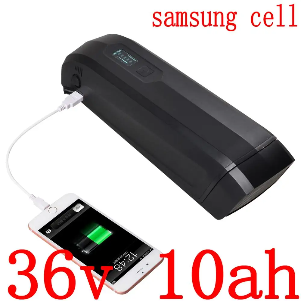 Литиевая батарея для электровелосипеда samsung 36 В 250 Вт 350 500 10 Ач Ач|36v 14ah|36v 500w